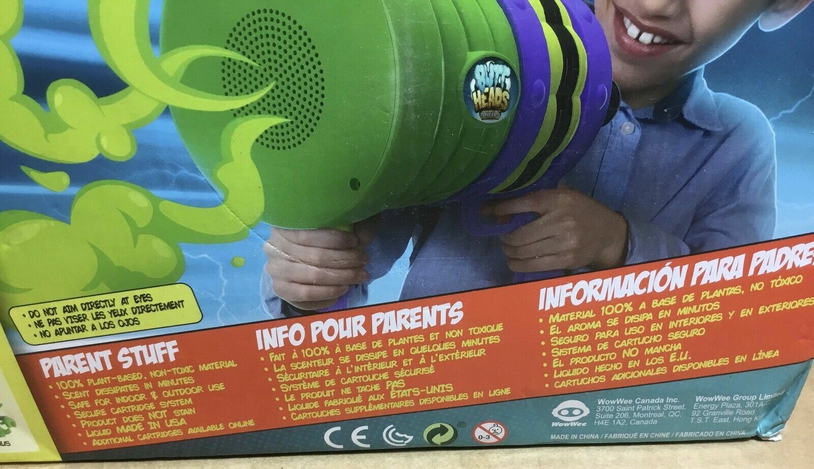 2019 WOW-WEE FART LAUNCHER 3000 w/STINK CARTRIDGE NEW IN BOX