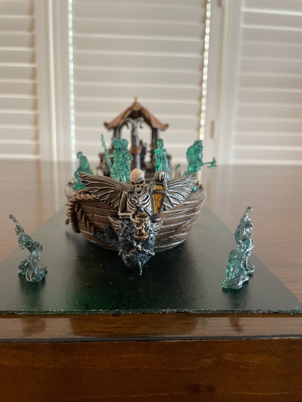 Stygian Barge -Bones Plastic - Reaper - Well Painted and Based