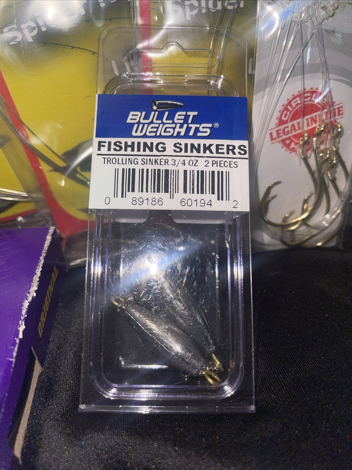 Fishing Bundle Lot Of 11+ Fish Tackle & String Lot New Lazer Sharp Stren Jig