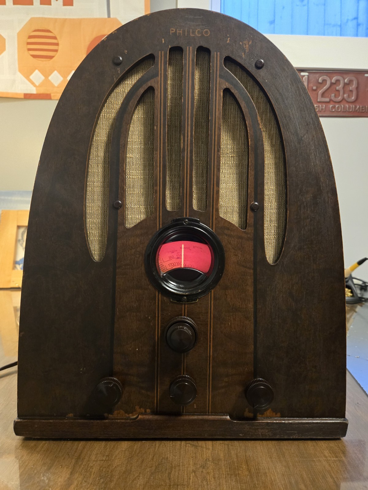PHILCO   RADIO     WORKING
