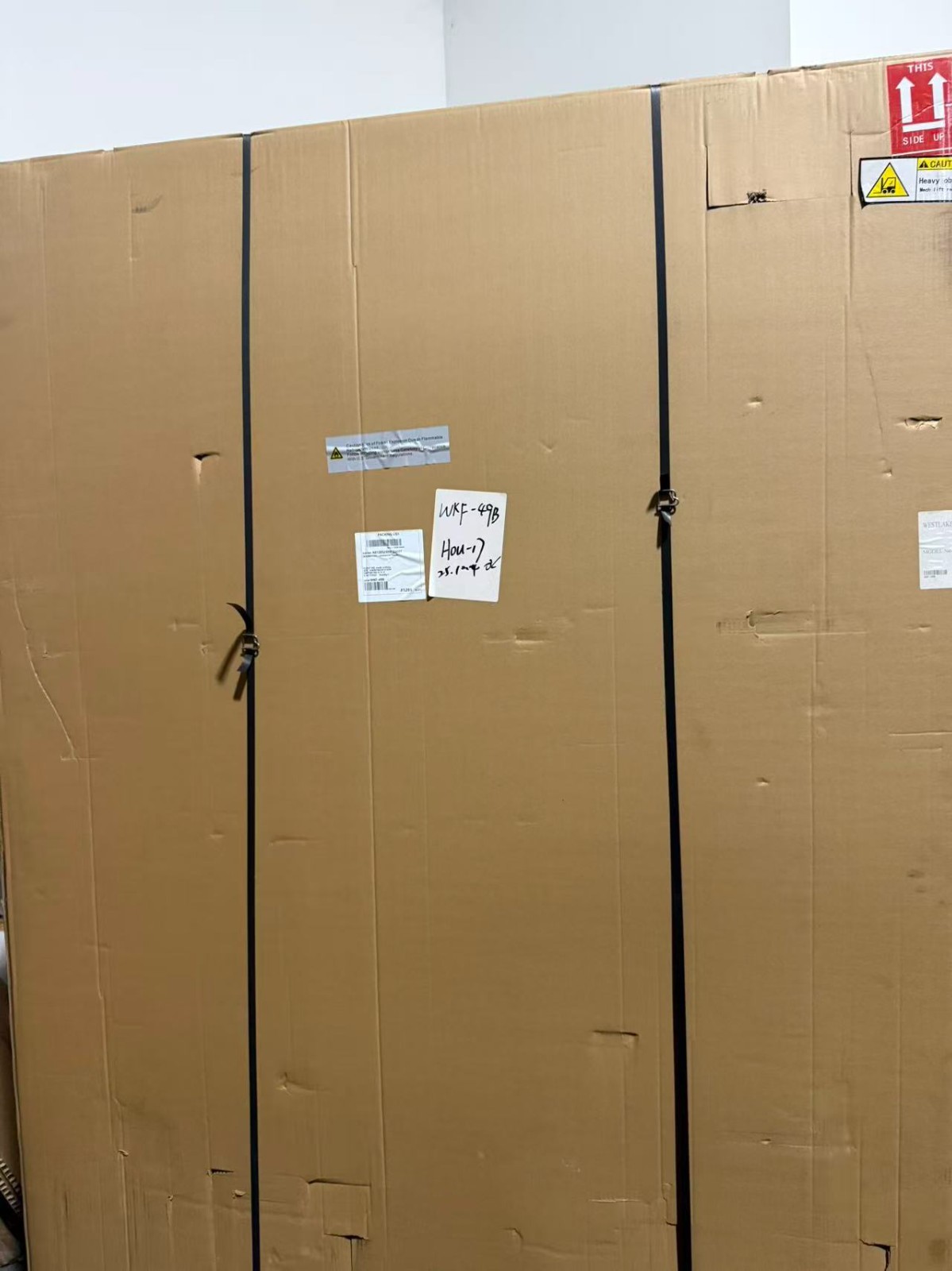 Westlake 54" Commercial Freezer Double Door Stainless Steel - DAMAGED