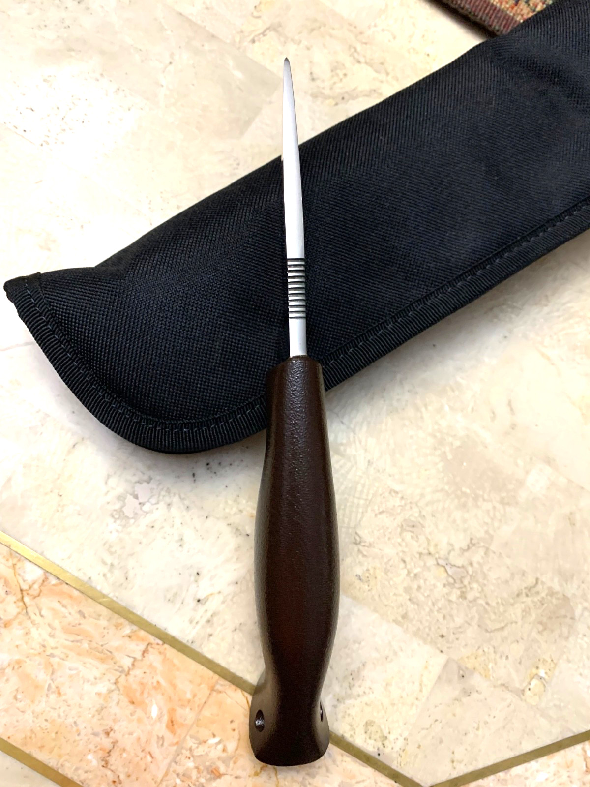 John N Cooper knife with case, used, no sheath, free shipping