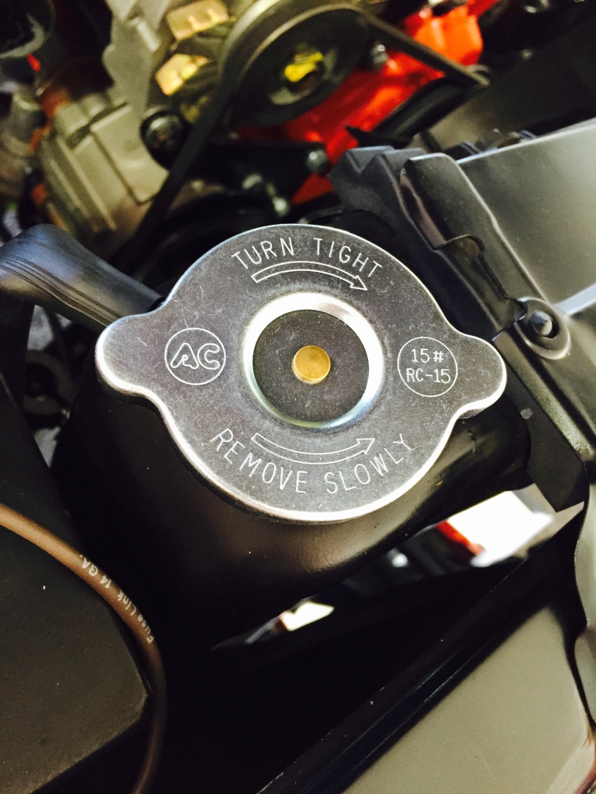 Radiator Cap RC15 Cooling GM Restoration New Chevelle Camaro GTO 442 Nova Etc.