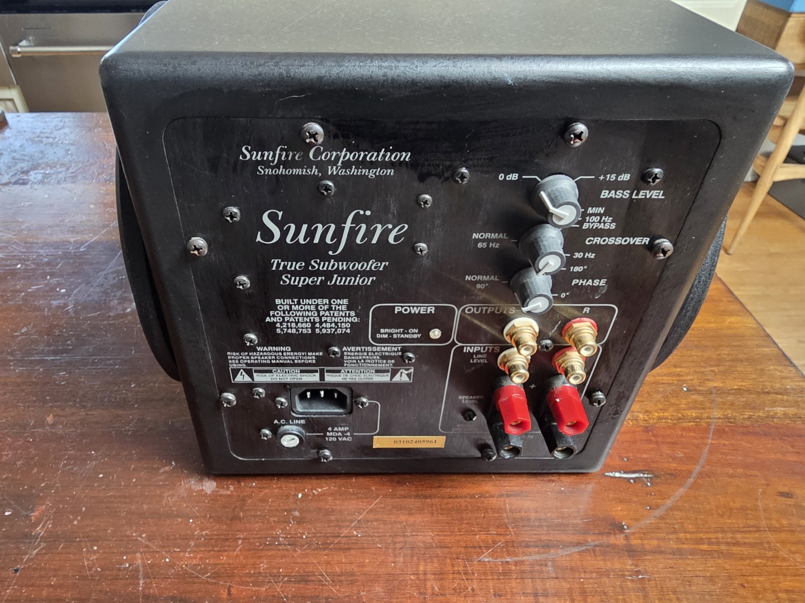 Sunfire Super Junior True Subwoofer