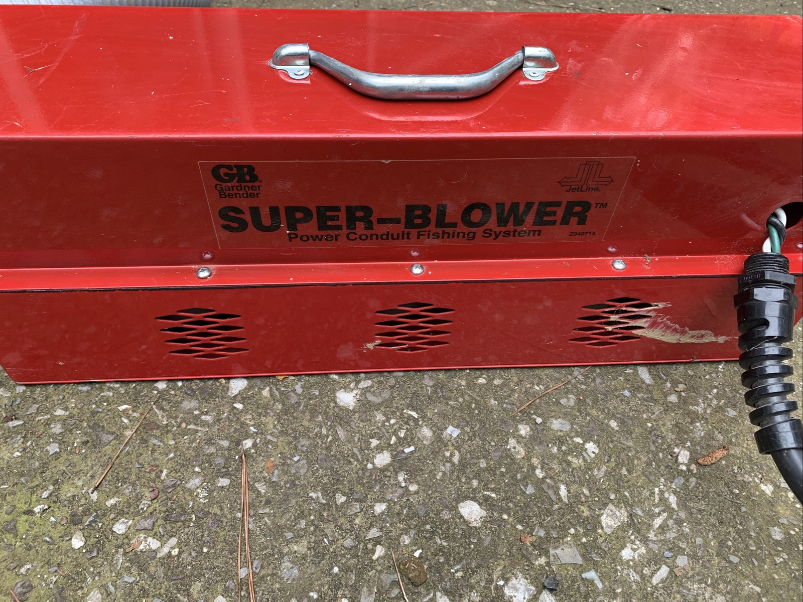 GB B60 super blower power conduit fishing system