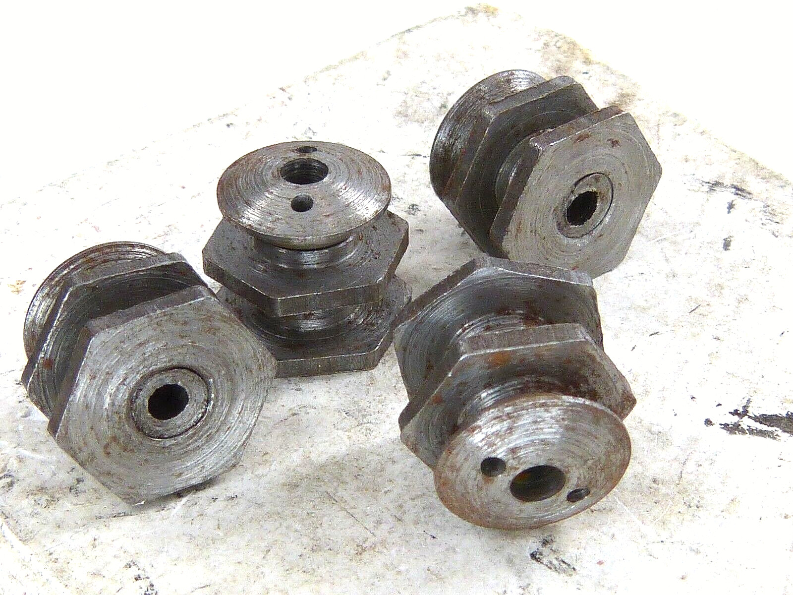 Vintage M38 German Paratrooper Helmet Liner Steel Nuts & Bolts Set Spanner