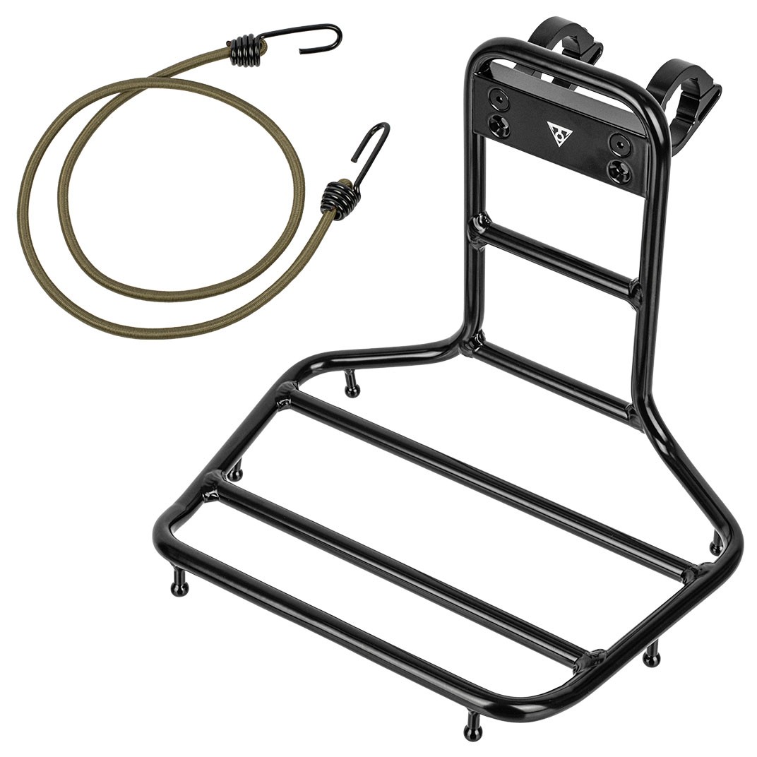 Topeak Aluminum Handlebar Rack for Road Bikes, Universal Fit & Cargo Organizer
