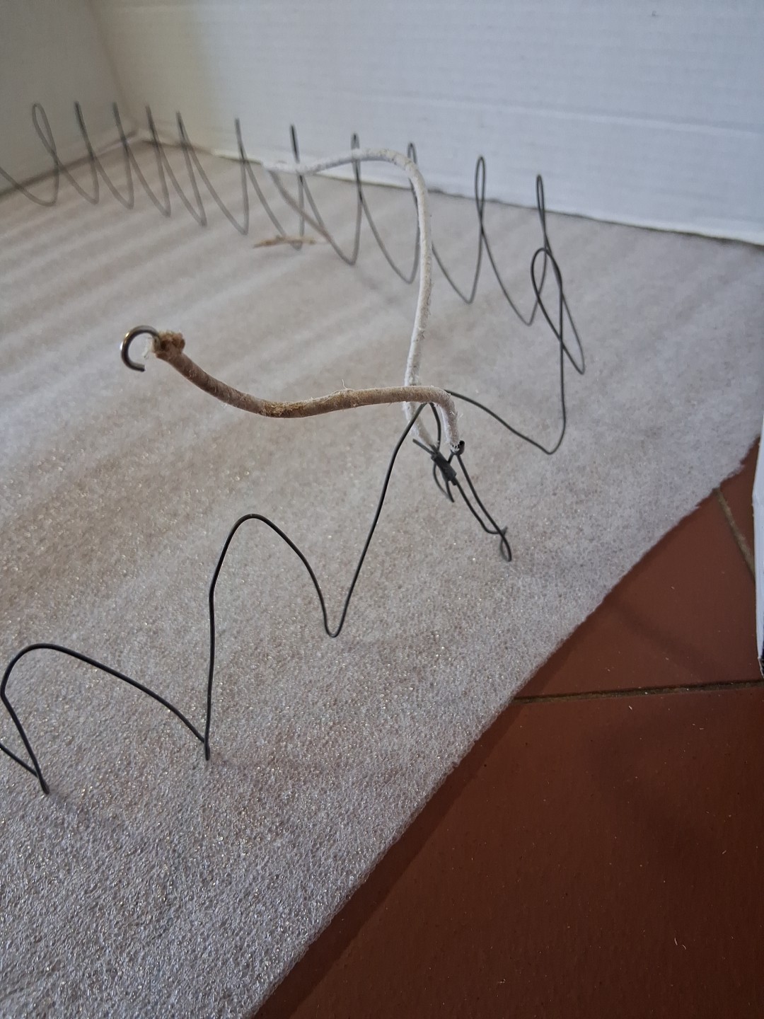 Vtg Side Heating Element For General Electric Roaster 123C19 Replacement Part