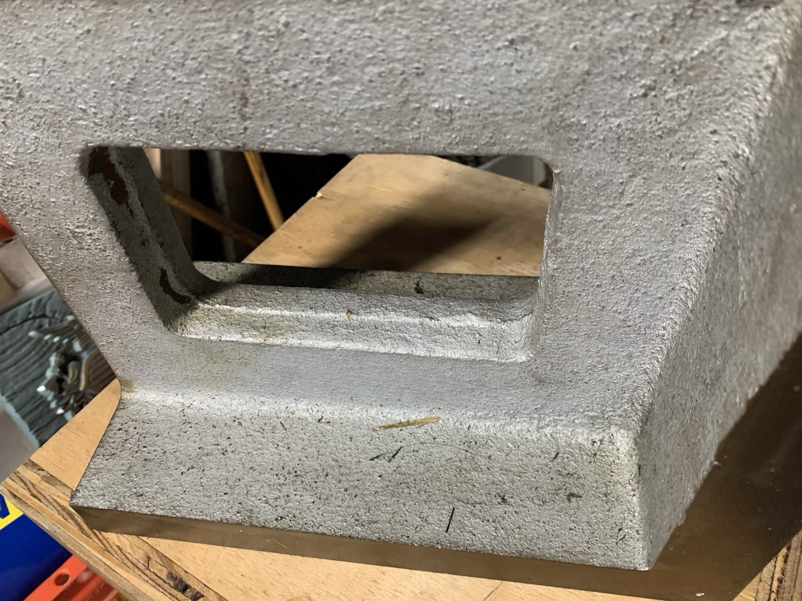 ANGLE PLATE 10” Long X 5 9/16” Wide X 8” High PRECISION Angle Plate