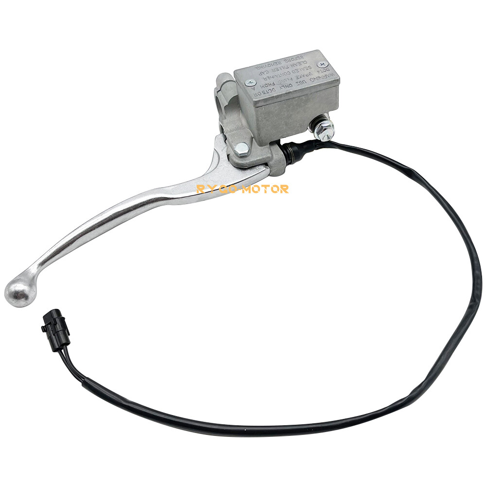 Front Right Brake Master Cylinder W/Brake Switch for Yamaha Banshee 350 YFZ350