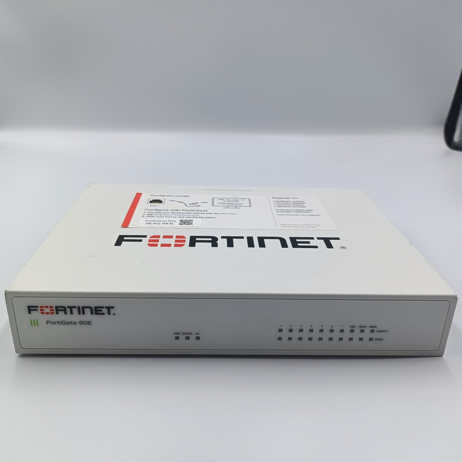 Fortinet FortiGate 60E FG-60E Network Security Firewall Appliance Tested Working