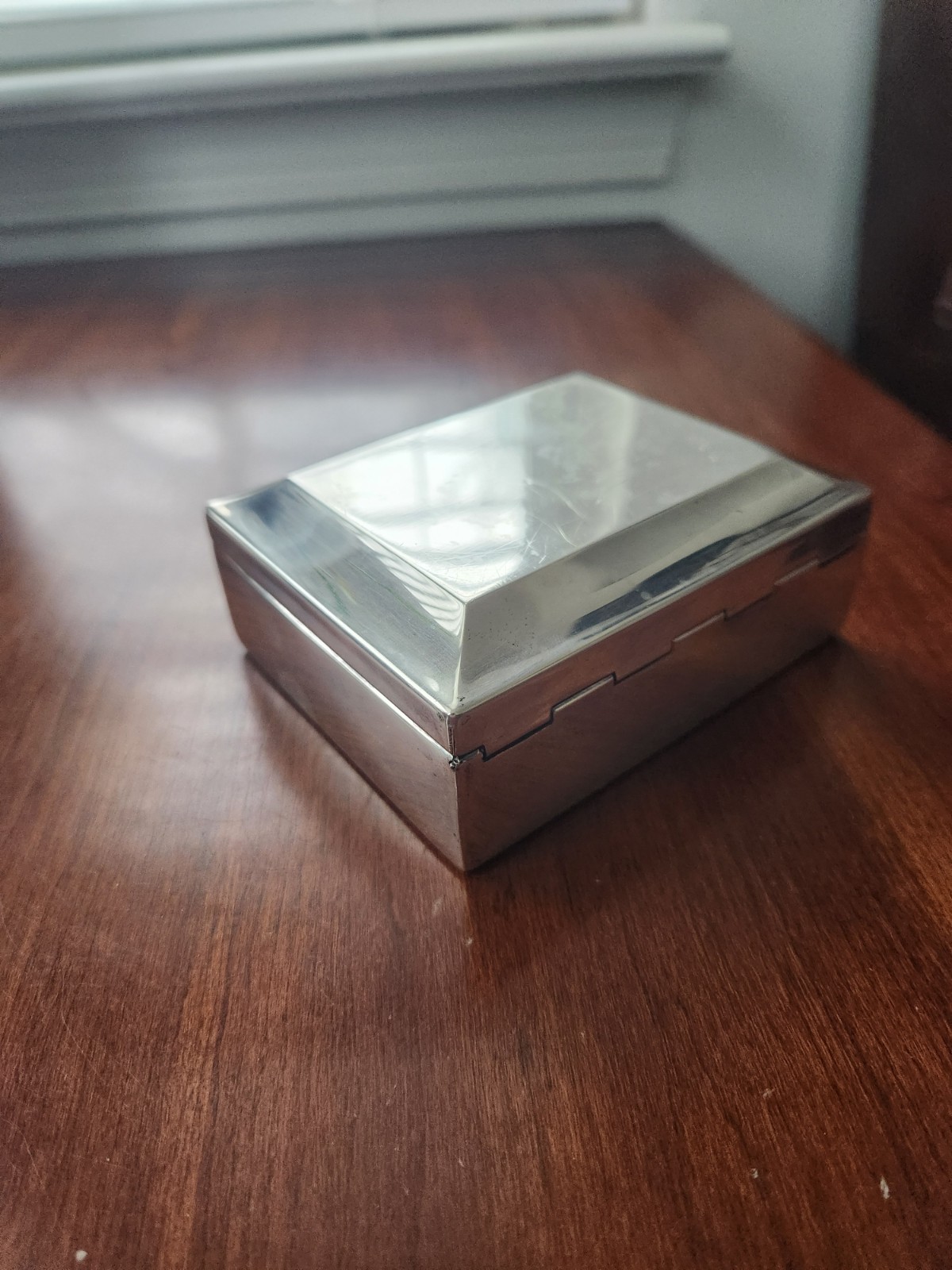 Gorham 352 Sterling Silver Cigarette Case Jewelry Trinket Box Coin Money Holder