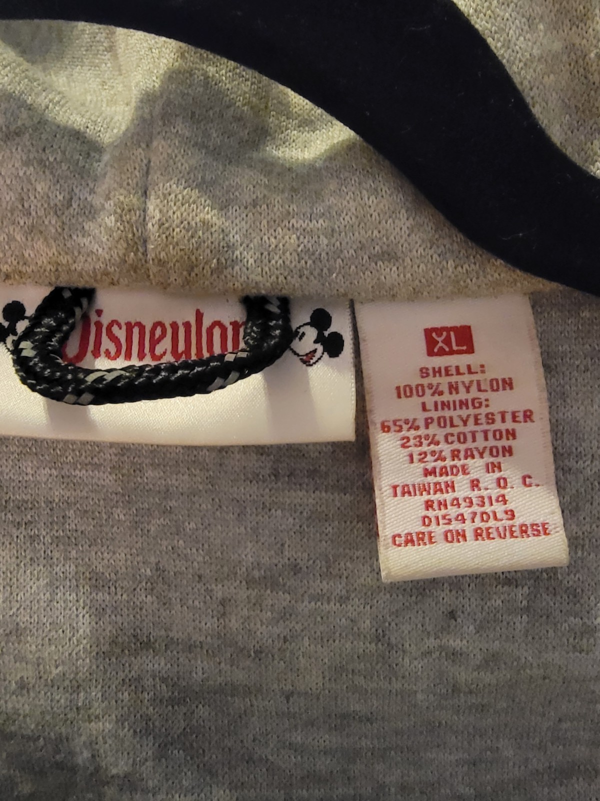 Disneyland Vintage Spellout Jacket XL Y2k