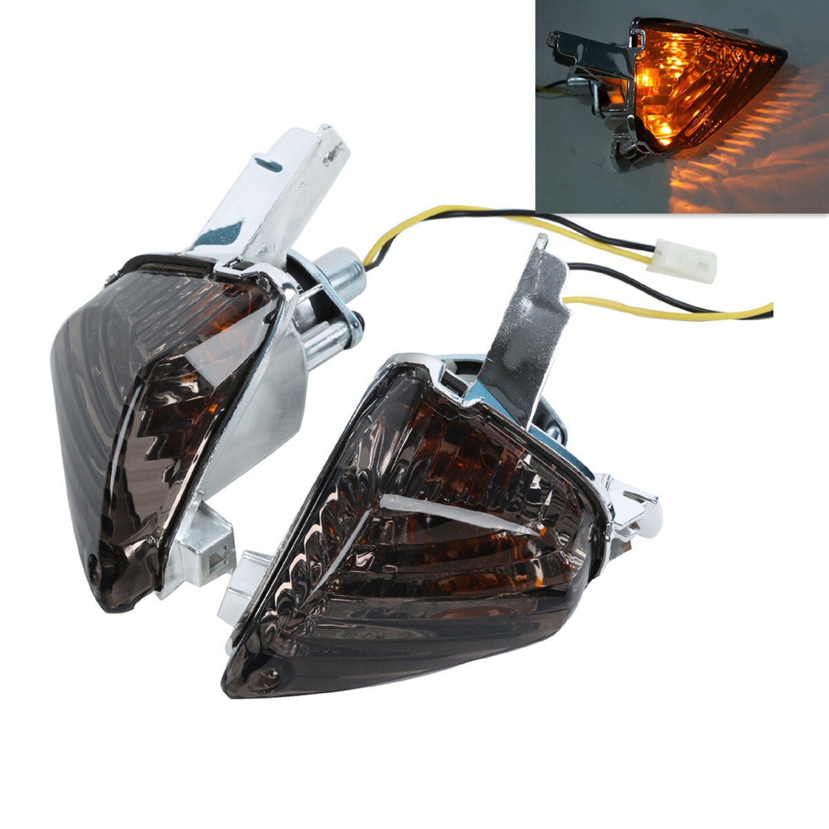 Rear Turn Signals Light Fit For Suzuki GSXR600 GSXR750 08-10 GSXR1000 2007-2008