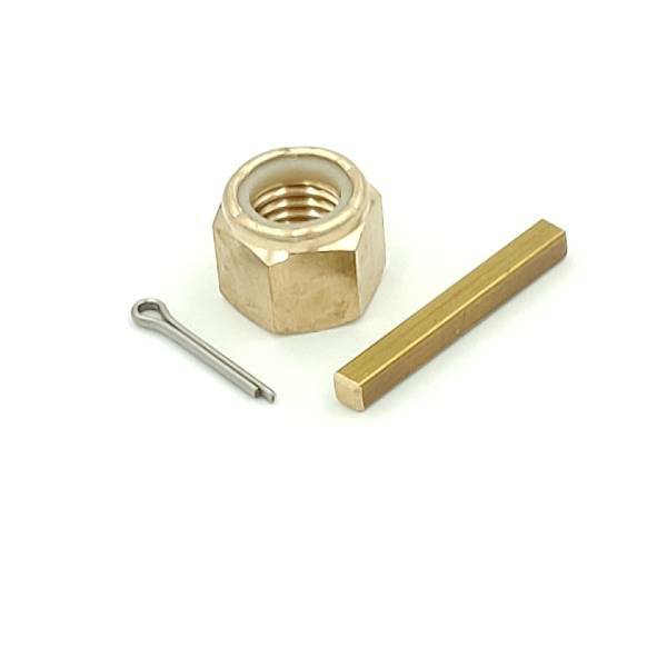 SKI, WAKEBOARD, & SURF BOAT PROPELLER NUT KIT SET (For 1" & 1-1/8 Shaft)