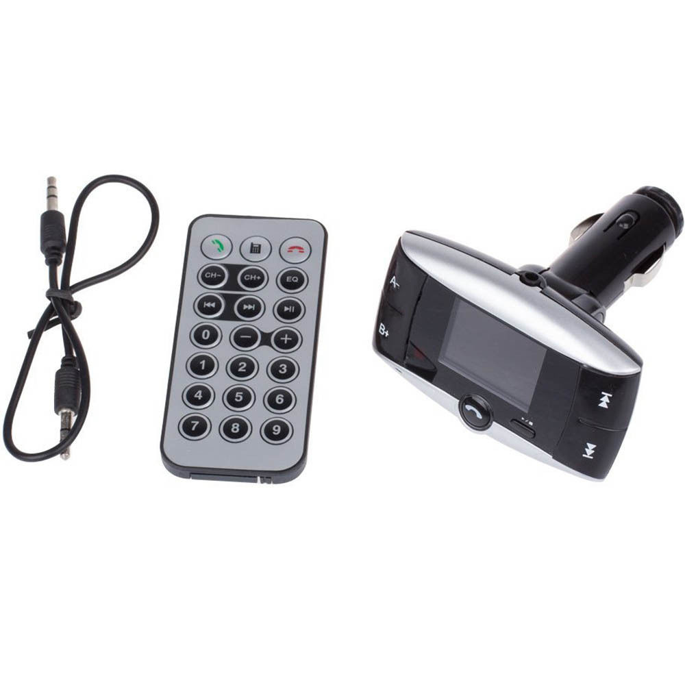 Bluetooth Wireless FM Transmitter Modulator Car Kit MP3 Player SD USB LCD Remote