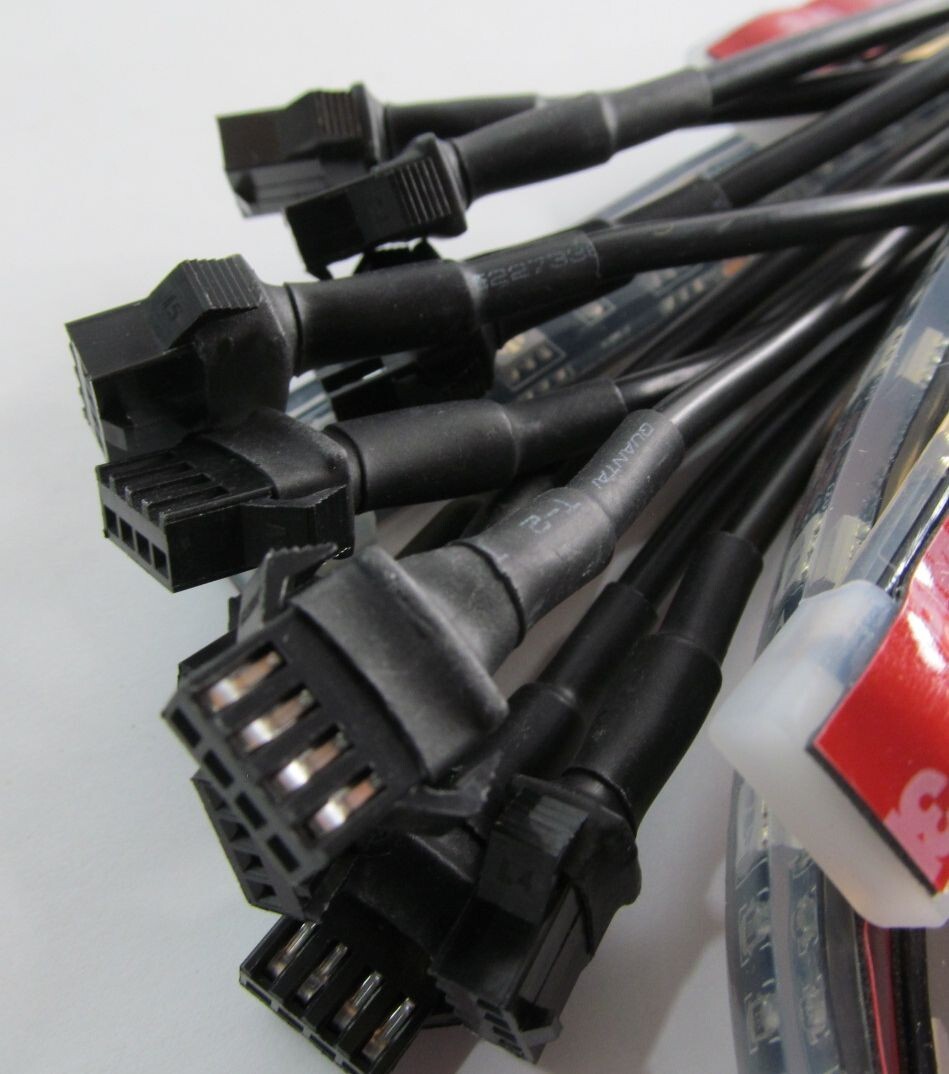 DITRIO M12R UNDERGLOW MULTICOLOR 12pc LED STRIP LIGHT KIT FOR MOTORCYCLE/ATV/UTV