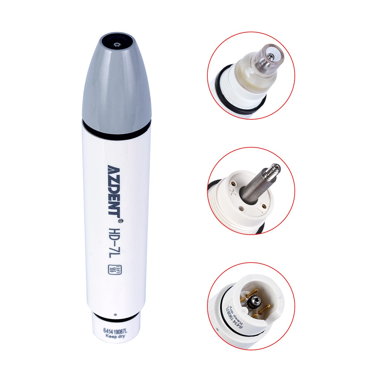 Dental Ultrasonic Piezo Scaler Handpiece LED Fit For WOODPECKER/EMS/SATELEC/DTE