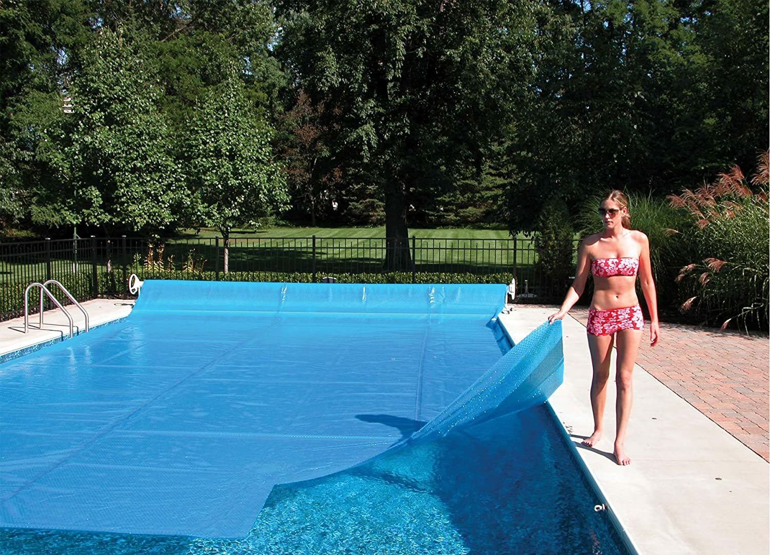 Sun2Solar 1600 Series Oval Swimming Pool Solar Blanket Cover - (Choose Size)