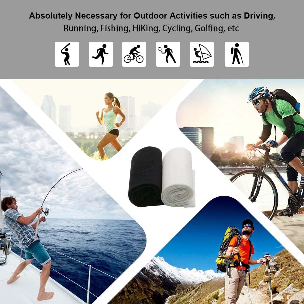 Arm Sleeves Cooling UV Sun Protection Sports Compression Sleeves for Men Women