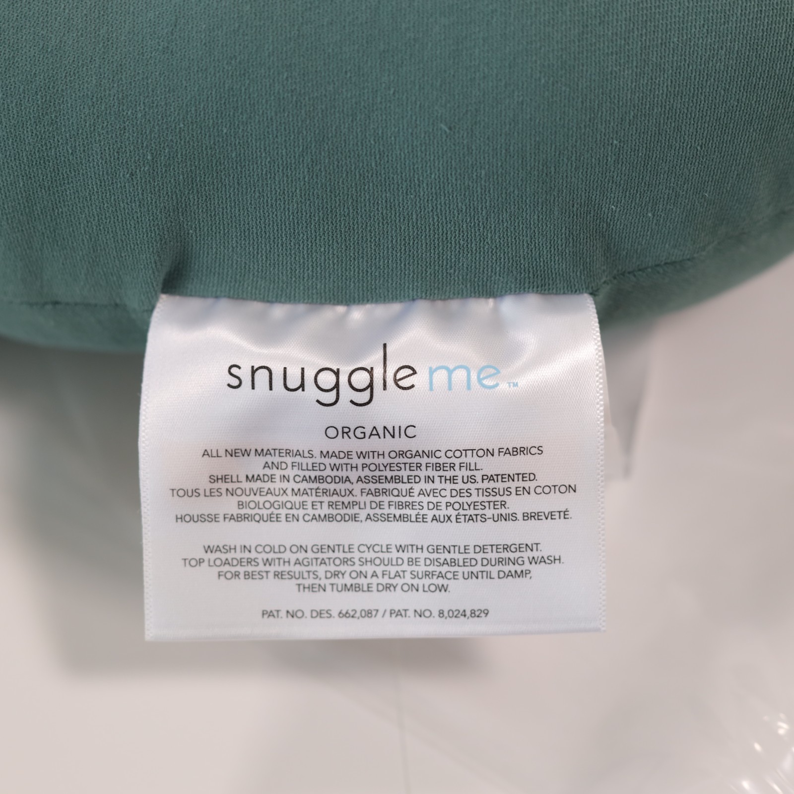 Snuggle Me Organic Lounger Moss