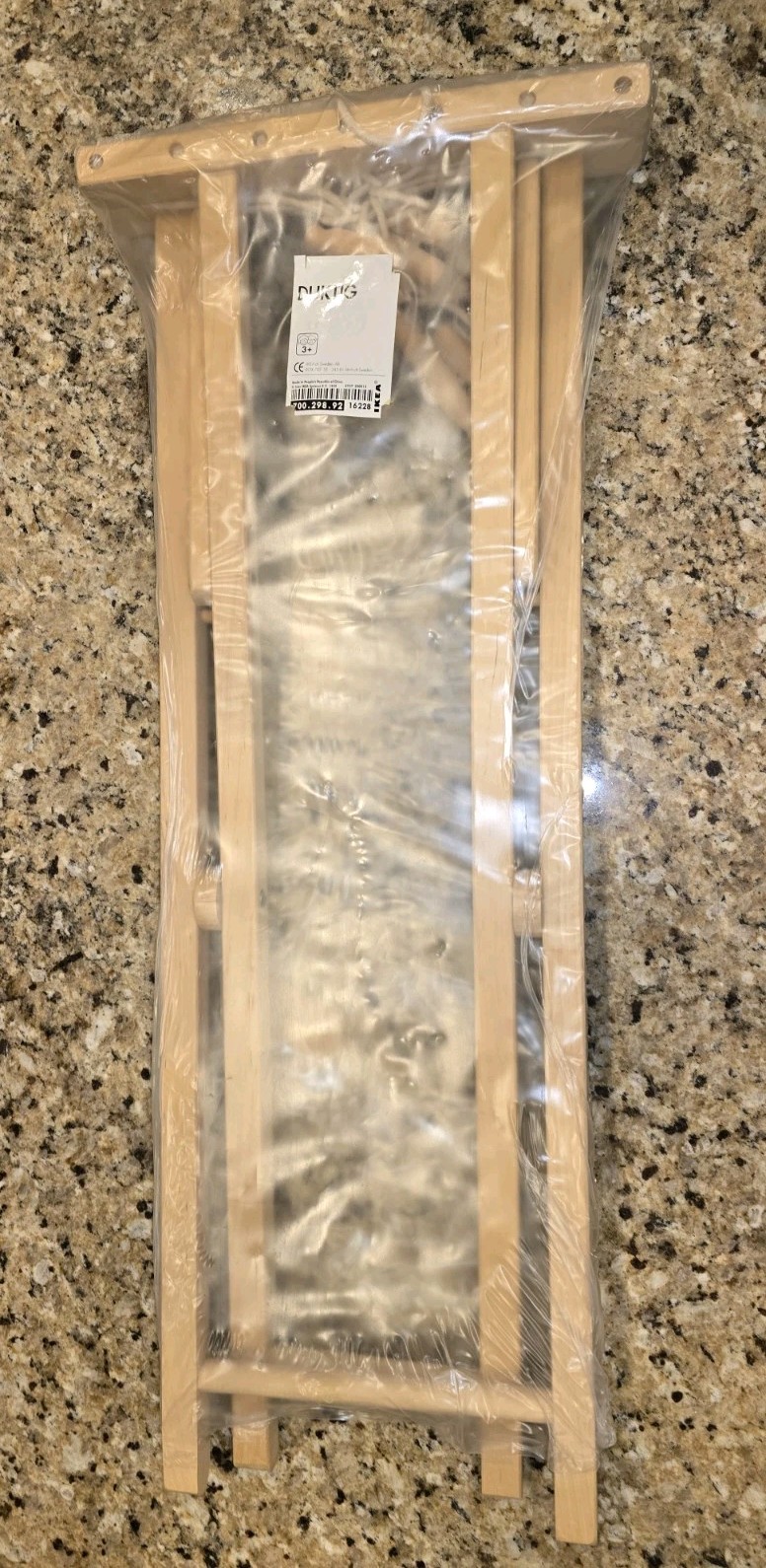 IKEA Duktig  Clothes Drying Wood Rack Indoor Outdoor Laundry Rack NEW RARE