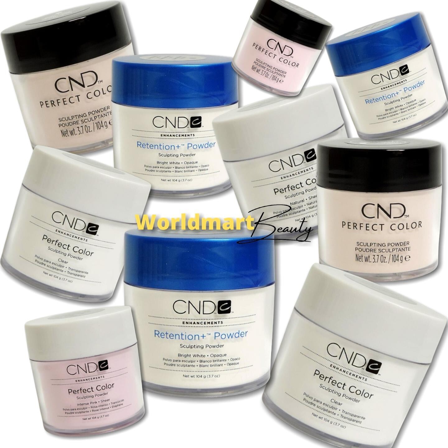 CND Sculpting Acrylic Powder 3.7oz Perfect Color Powder CND Retention+ /Choose