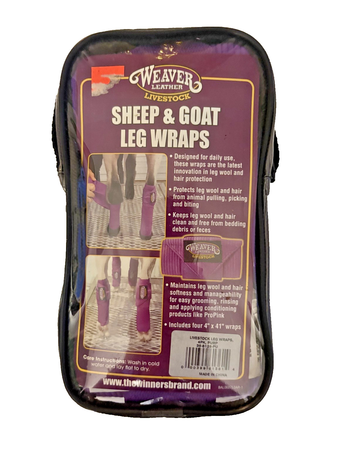 Weaver Polo Wraps For Sheep And Goats - NEW