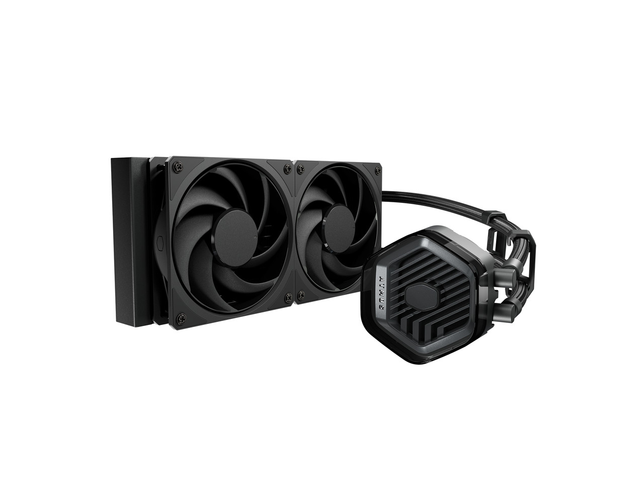 Cooler Master 240 Atmos Stealth High Performance Close-Loop AIO Liquid Cooler, R
