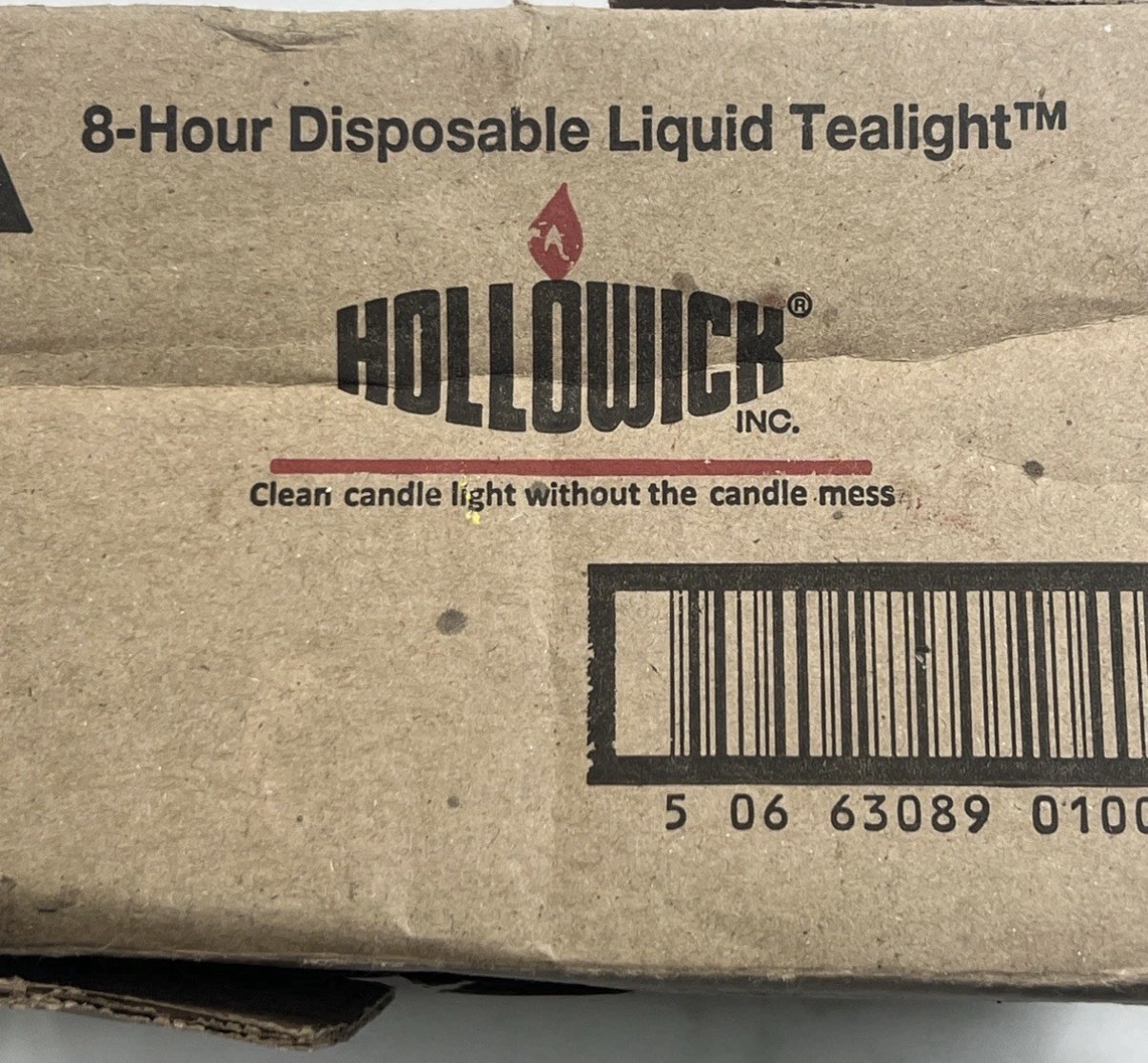 BRAND NEW LIQUID CANDLES Hollowick HD890 Liquid Tealight Fuel Cell 8 Hr 89 Pack