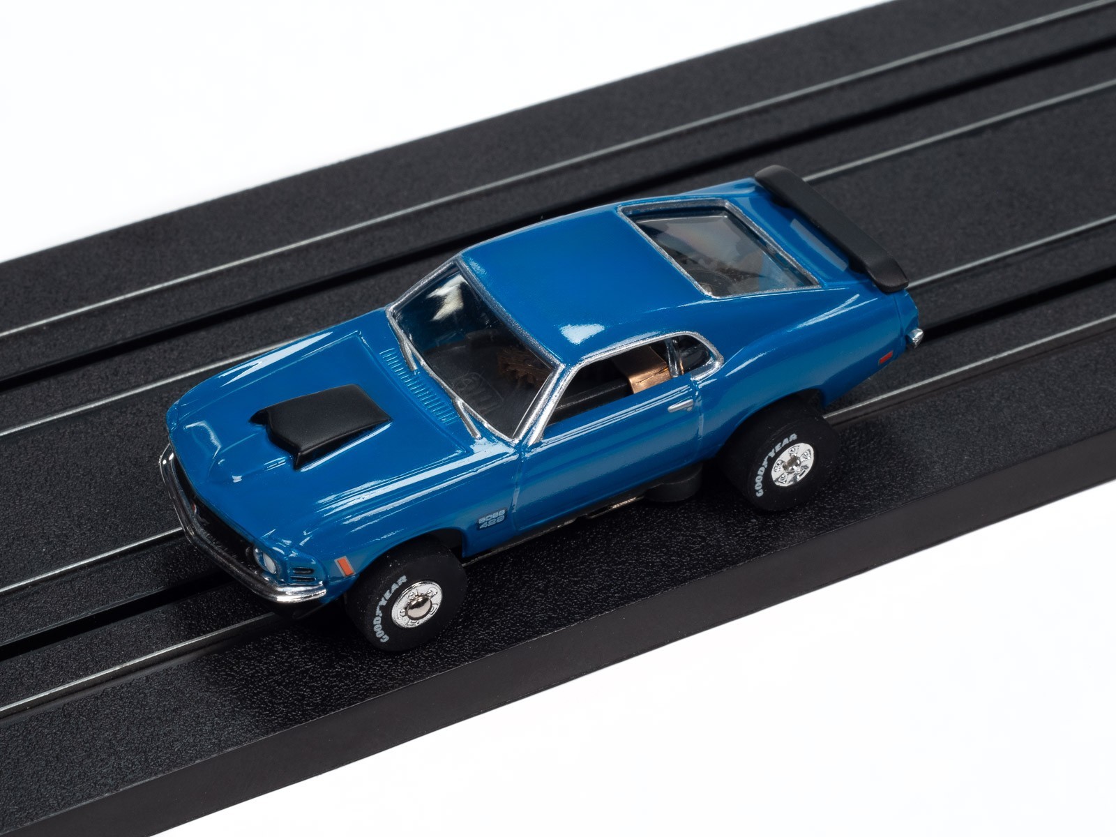 Auto World 1970 Ford Mustang Boss 429 HO Scale Slot Car SC411