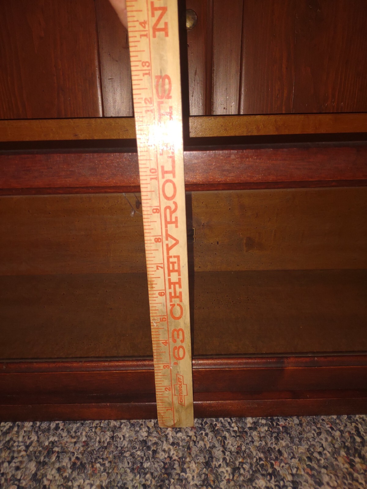 Antique Mahogany Hale Barrister Bookcase ONE Section & Glass Door ONLY