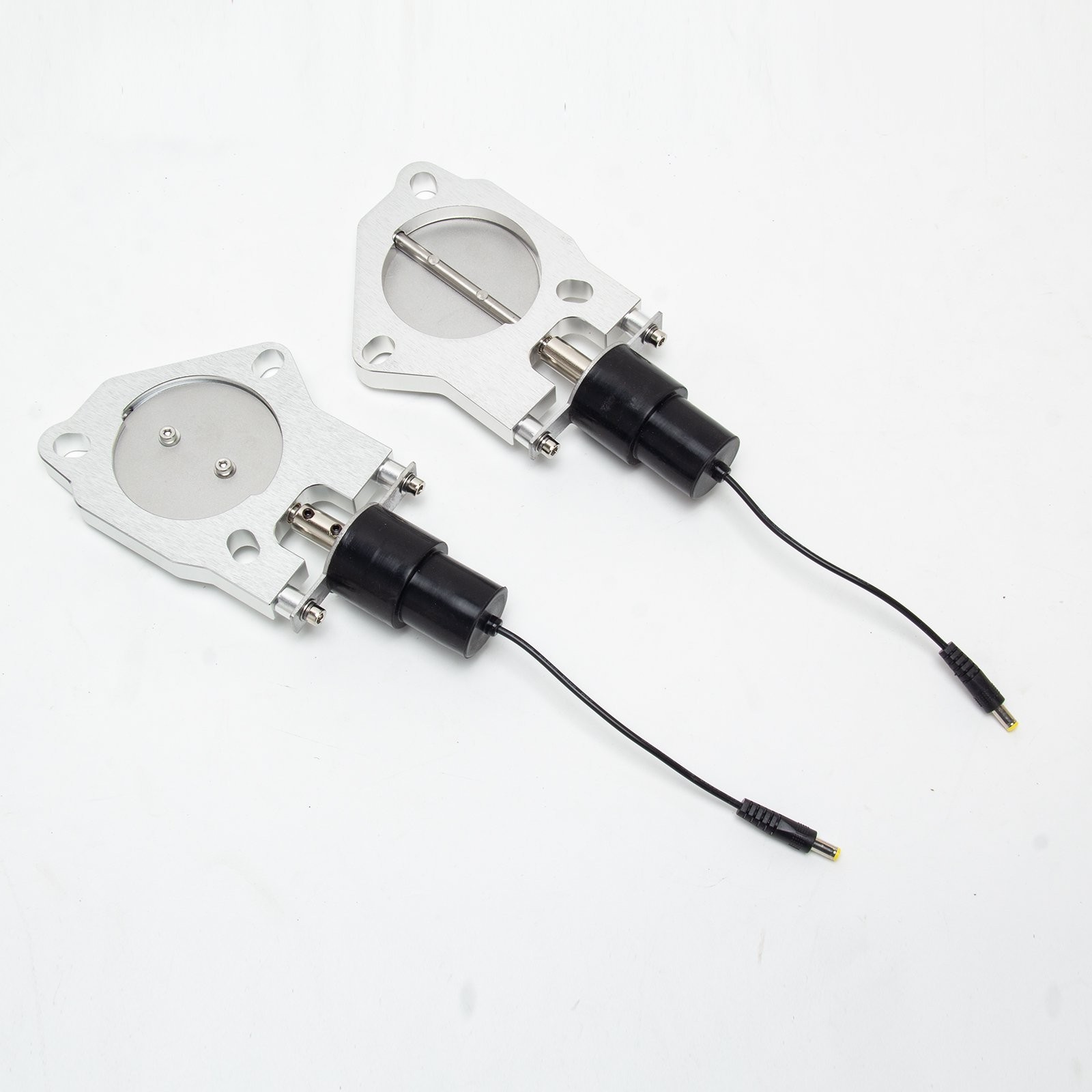 2.5" Electric Stainless Exhaust Valve Y Pipe Kit Remote Control Switch-2 PCS