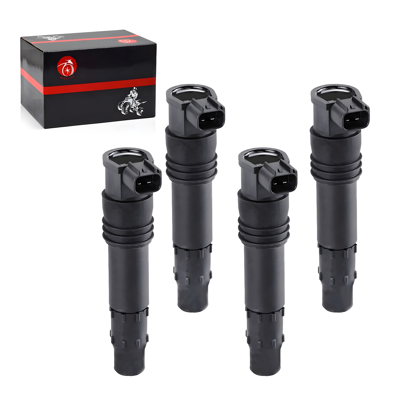 4x Ignition Coils For Suzuki GSX-R600 GSX-R750 GSX-R1000 GSX650F GSX1300BK AN650