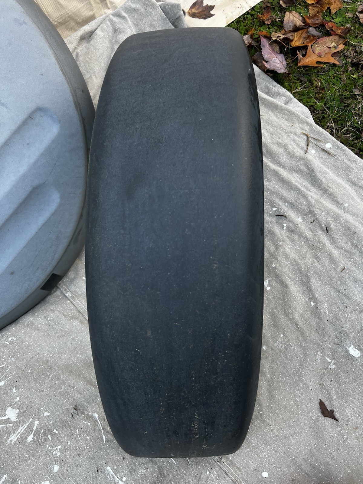 96-00 OEM Toyota RAV4 Spare Tire Tailgate Cover Shell Hard GENUINE ACCESSORY