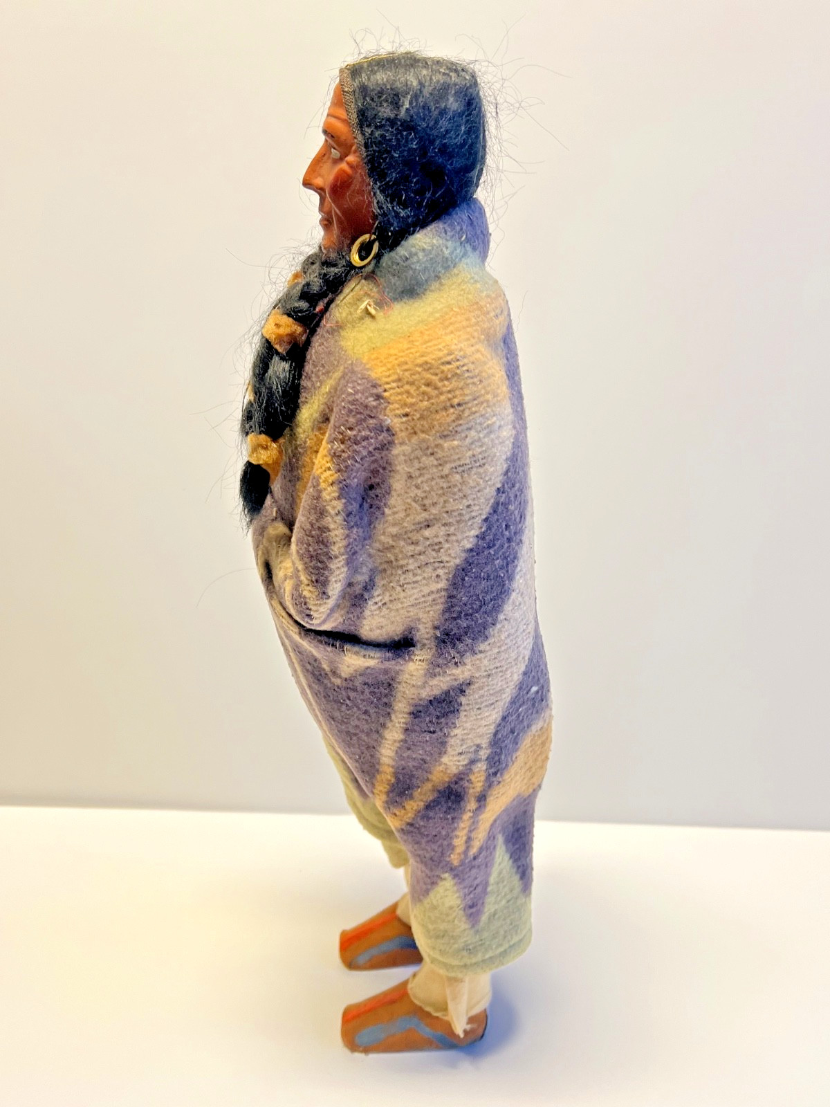 Antique Original Native American Skookum Doll ("Bully Good" Doll) Early 1900's