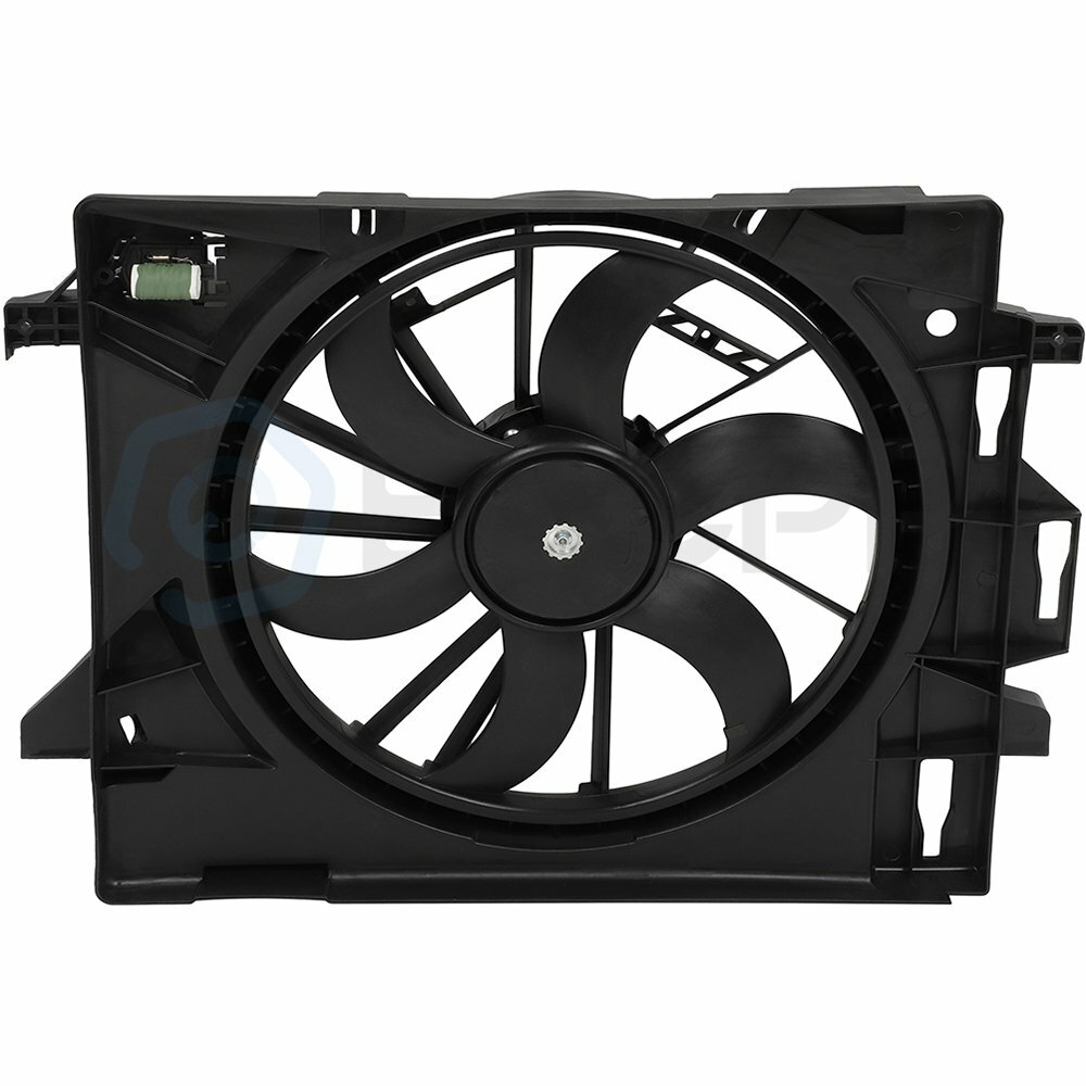 Radiator Cooling Fan Assembly For 2008 2009 2010-2016 Chrysler Town & Country