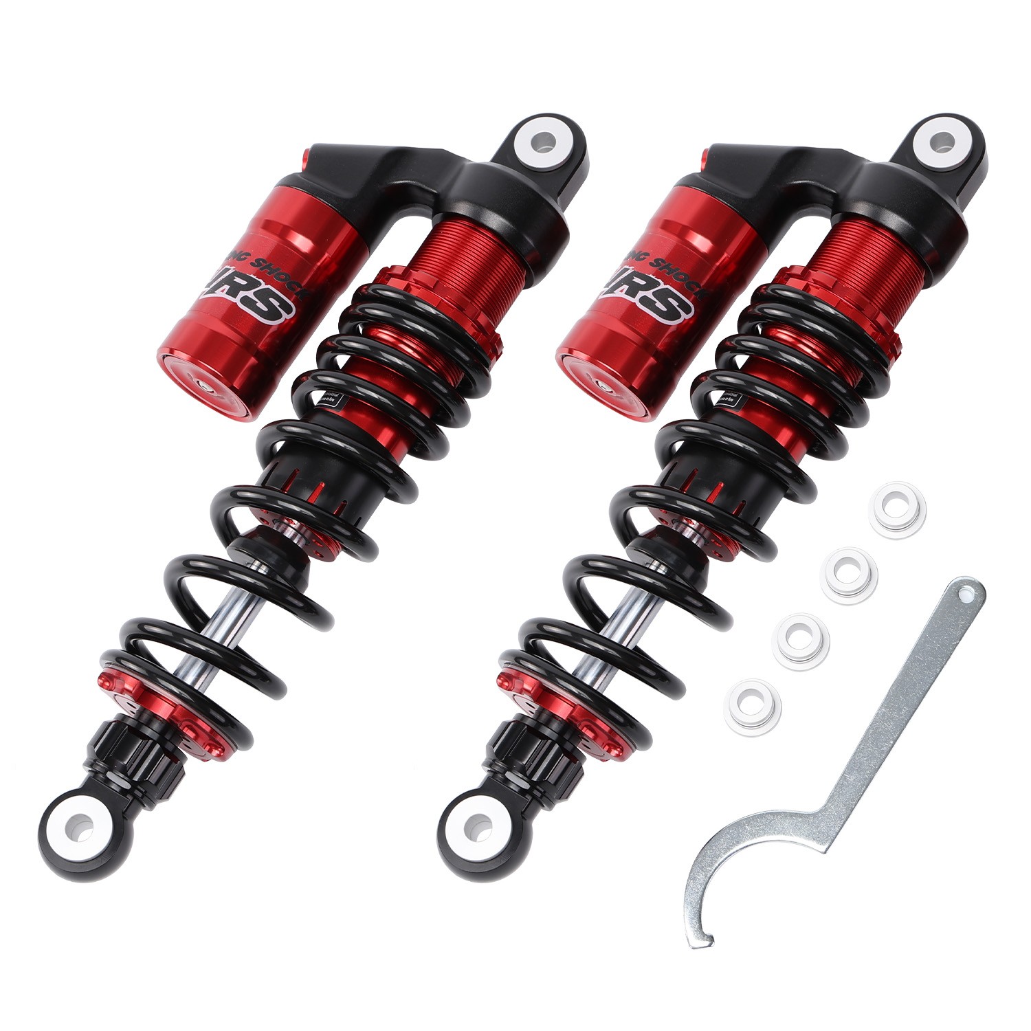 Stage 3 Front Shocks Absorbers Spring for 2003-2014 Suzuki Quadsport Z400 LTZ400