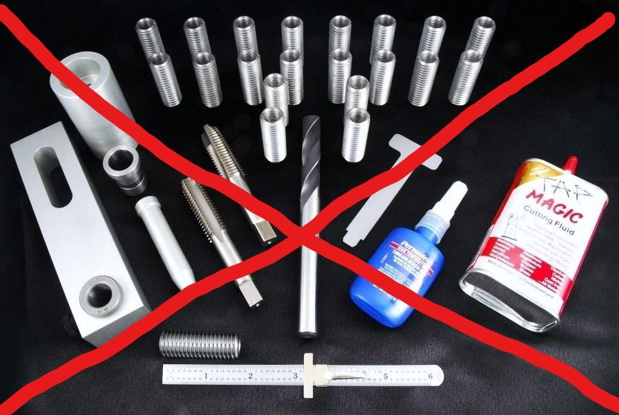 2000-2006 TOYOTA 2.4/2.0 1AZFE and 2AZ-FE HEAD BOLT SET, AVOID DOING TIMESERT