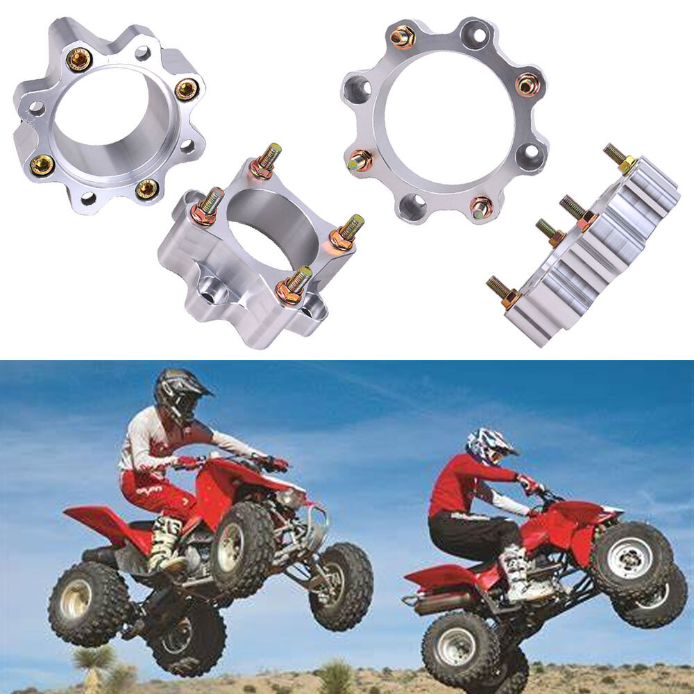 1.5" 2" (3" 4") Complete Wheel Spacers Front Rear Pair For Yamaha Raptor 700 660