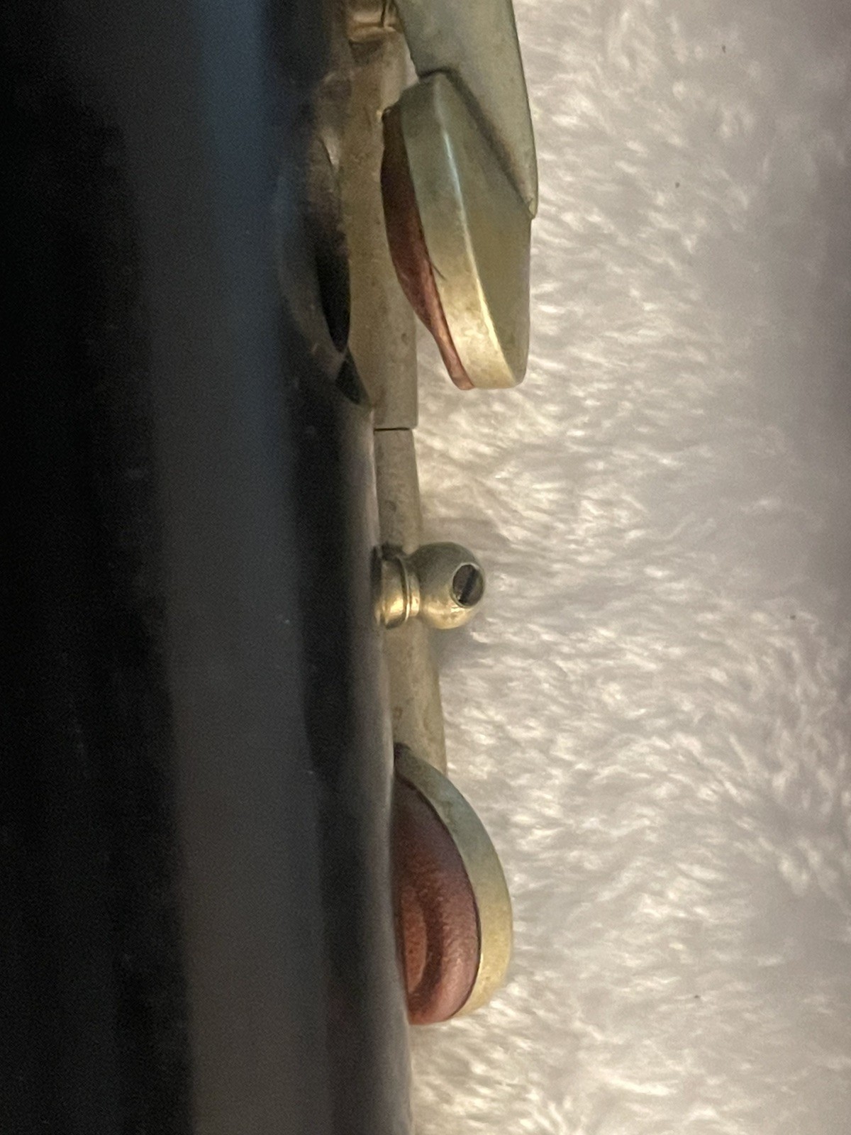 Old Early Antique G.S. Huller Melodia Germany Wooden Flute C L.P Grenadilla