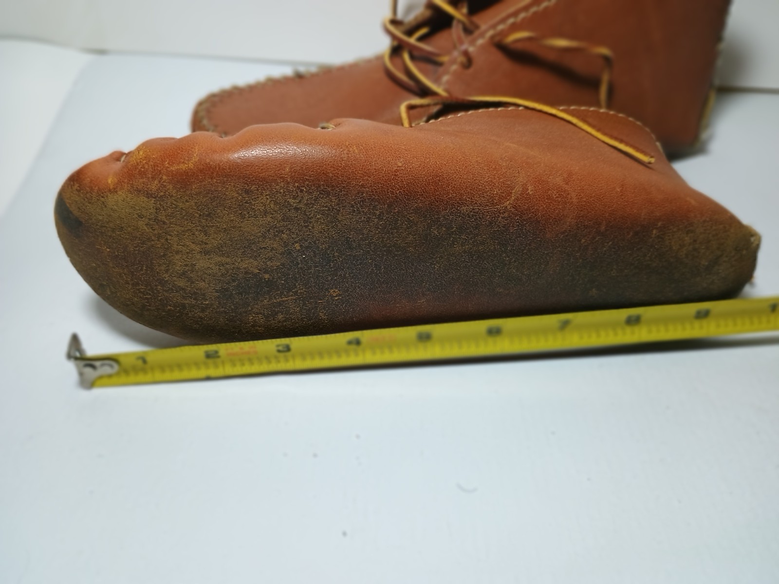 Vtg 70'S Wrangler Navajo Stylea Women's Moccasins Brown Leather Rare