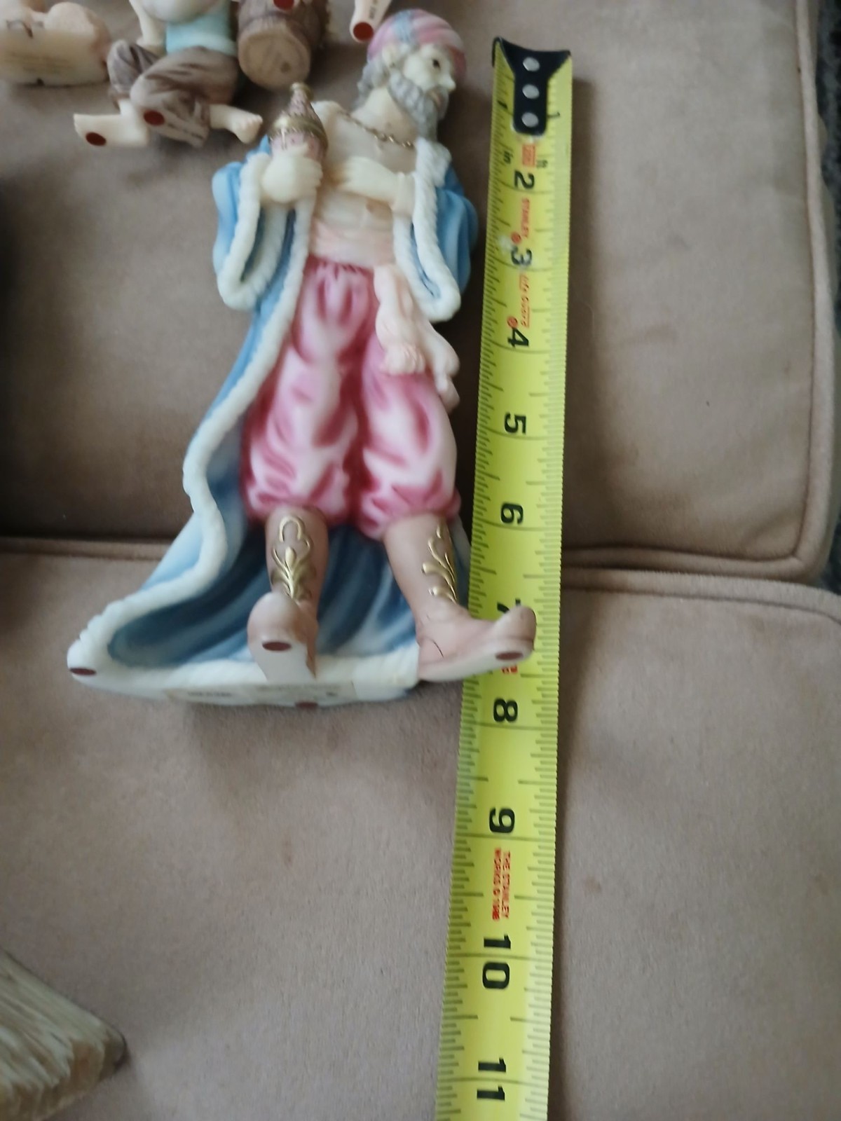 Vintage Roman Seraphim Classics Heaven on Earth Nativity Set 11 Figures & Stable