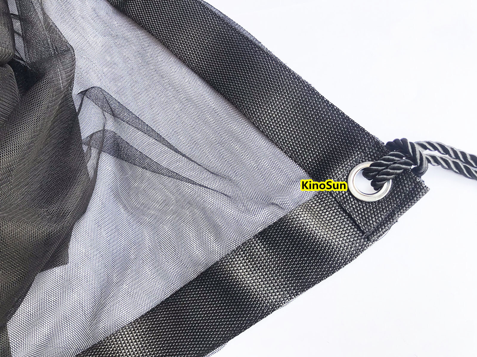 8'x8' 8x8 2.4x2.4m Black Double Net Scrim for overhead butterfly