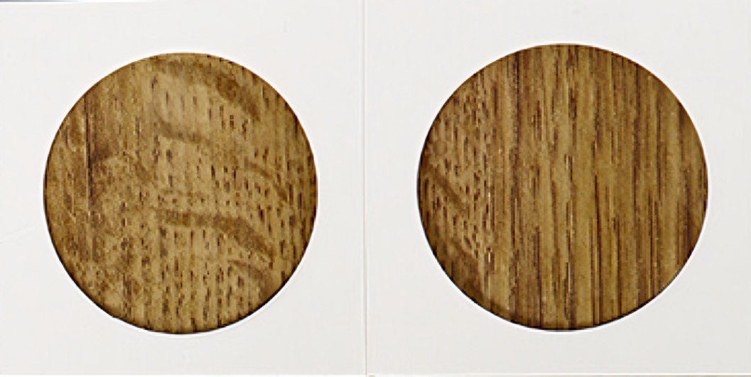 100 PCS 40mm 2x2 inch Cardboard Coin Holders Flips for Morgan, Peace, Ike Dollar