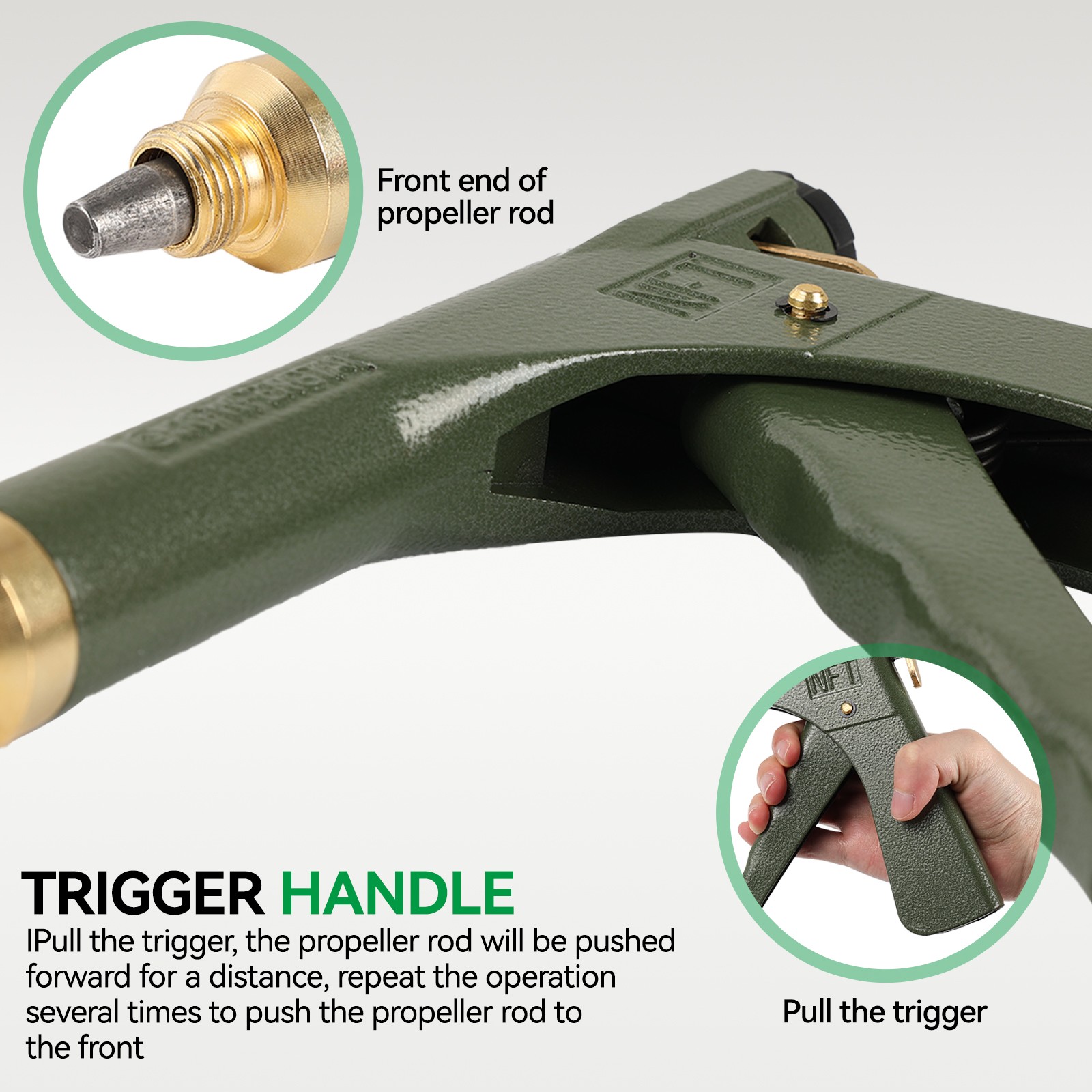 72pcs Tire Wheel Repair Gun Kit Mushroom Plug Probe Nozzle Tire Plugger Tubeless