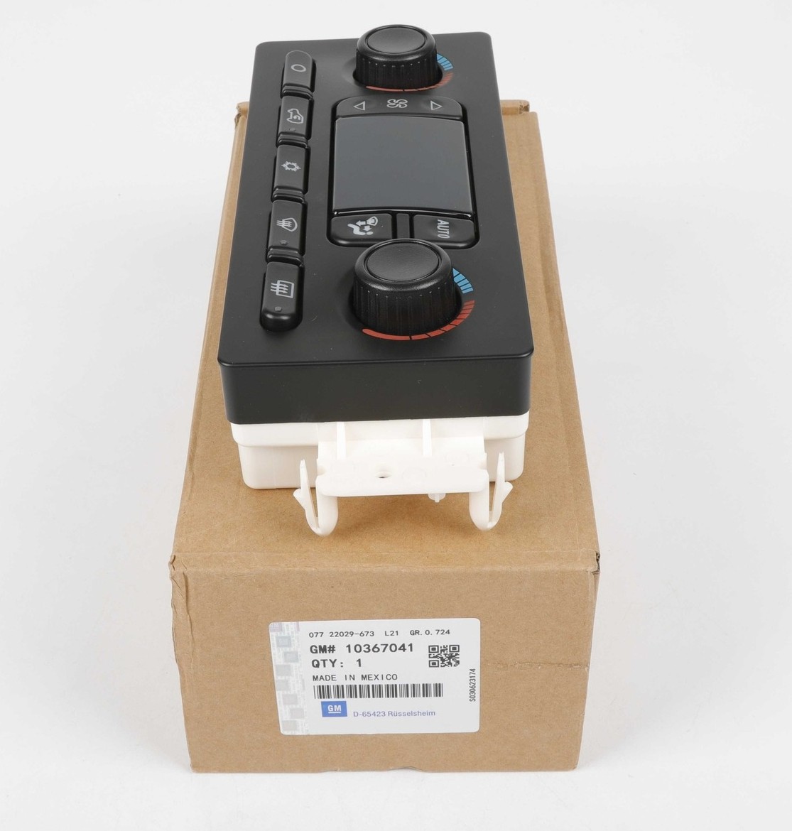 New For Chevy GMC Hummer OEM 599-211XD Heater ClimateControl AC Module Panel