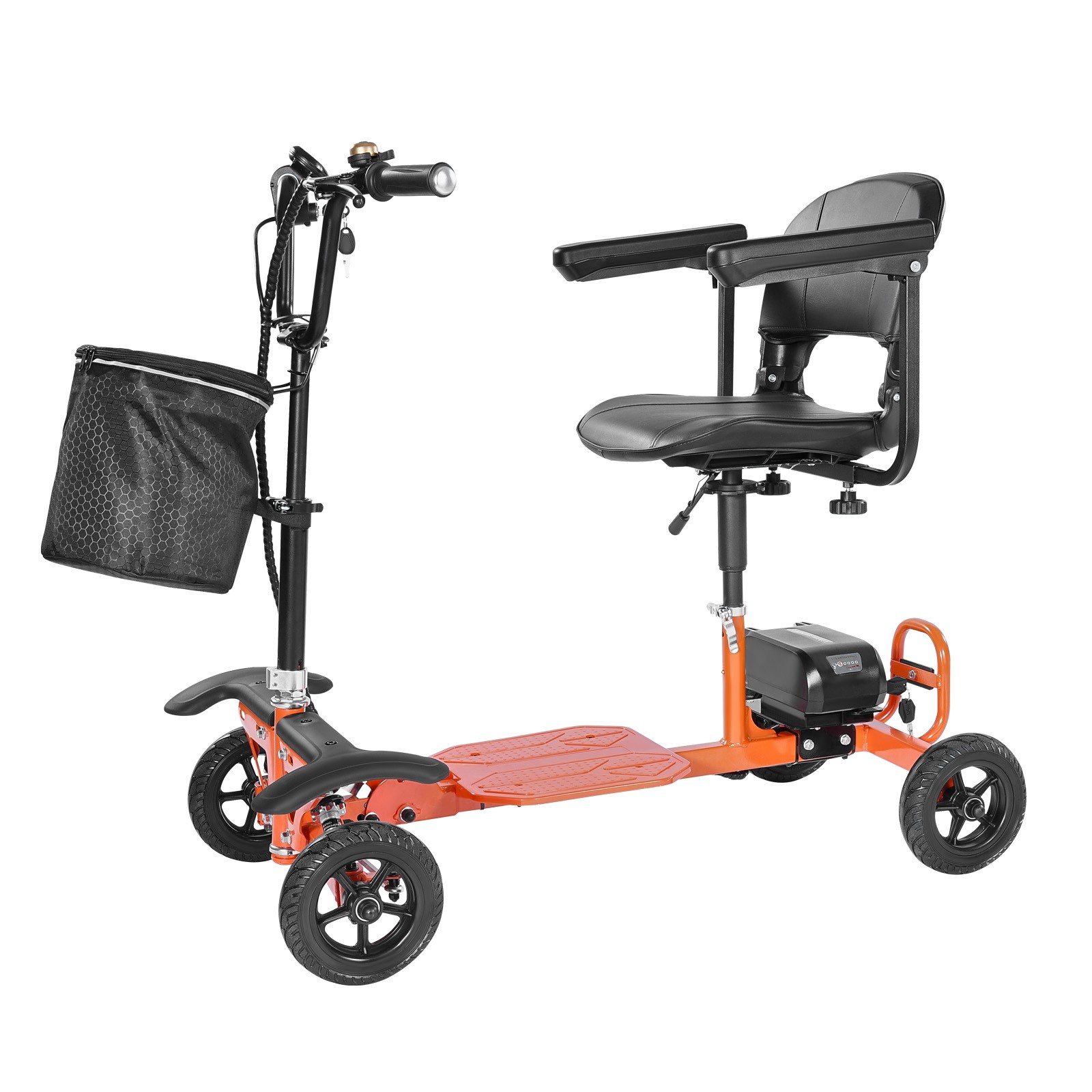 Uimoso 4-Wheel Foldable Electric Mobility Scooter with 265lbs Capacity