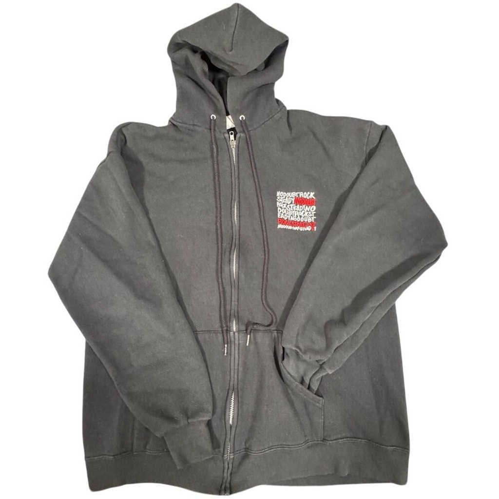 “No Doubt” Vintage Jacket Size Large Unisex "Rock Steady" Hoodie Lee Heavyweight