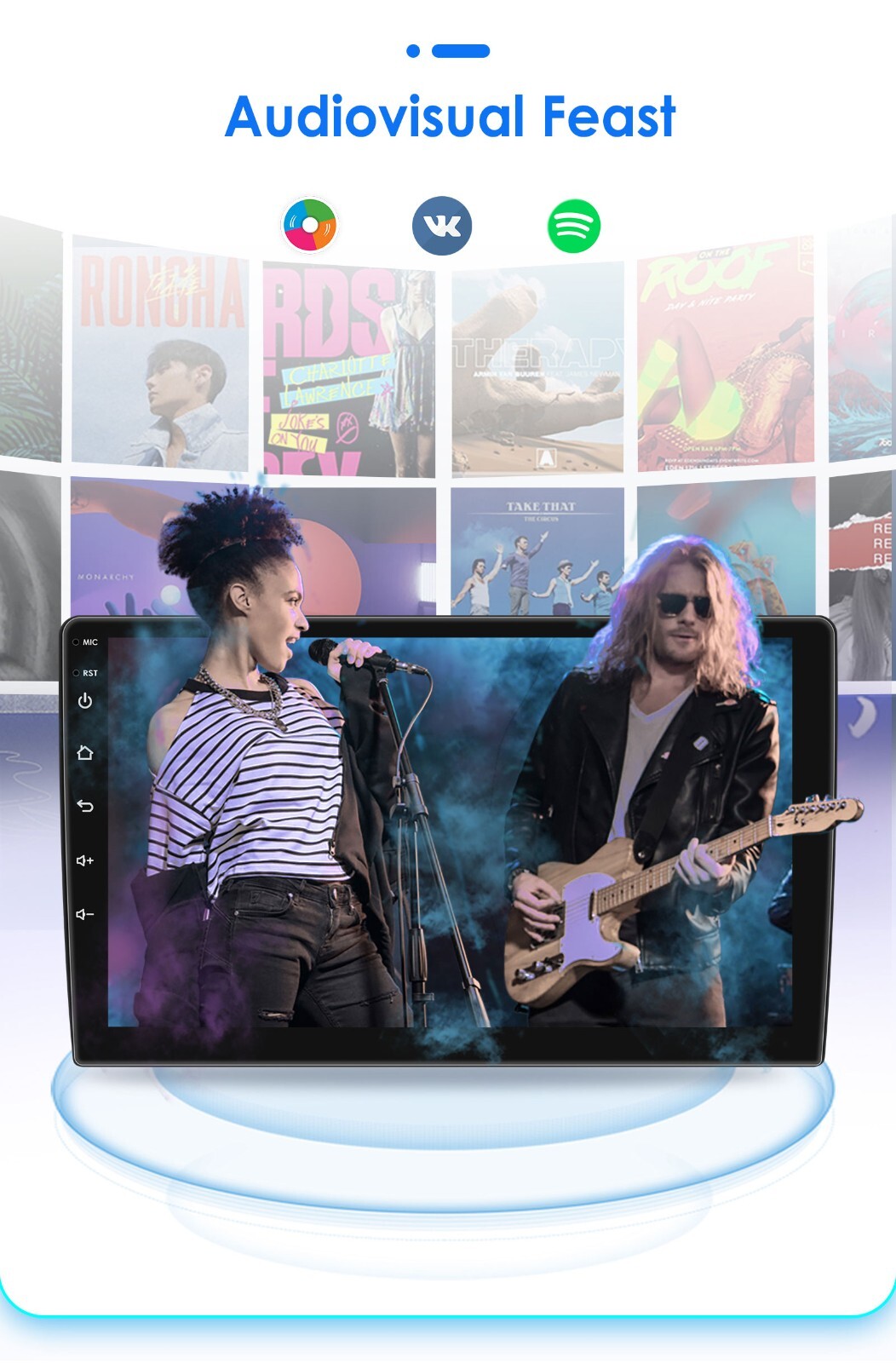 For Chevrolet Camaro 2010-2015 Android14 Apple CarPlay Car Stereo Radio GPS Nav